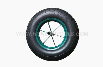 PU Foam Wheel 4.00-8 with cross rim